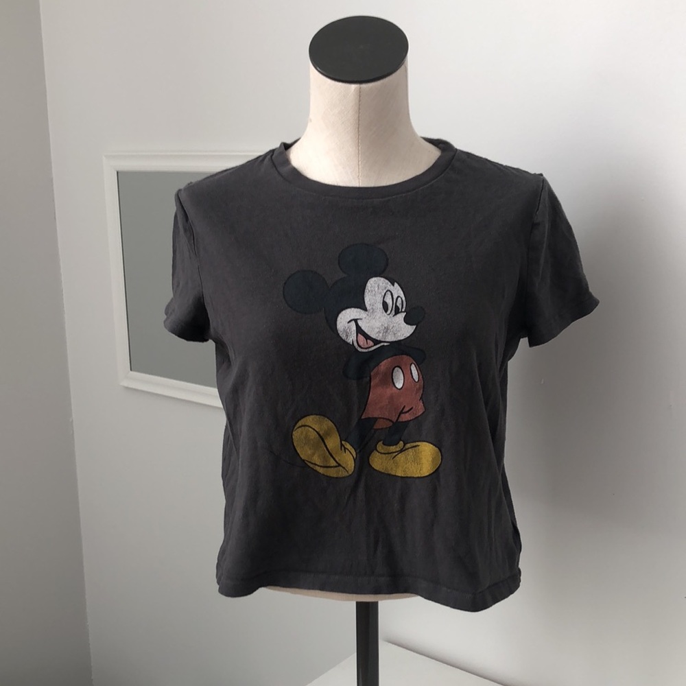 Mickey Mouse Cropped Tee - Picture 1 of 6
